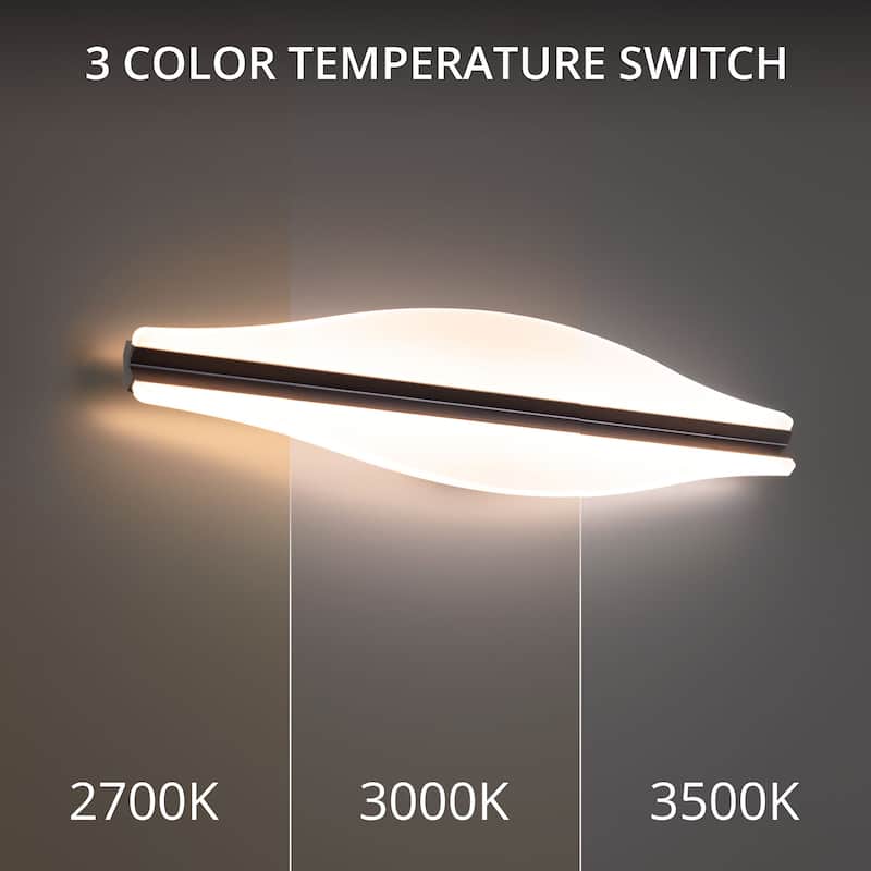 Vera 27in LED Bath Vanity & Wall Light 3-CCT 2700K-3000K-3500K - 27