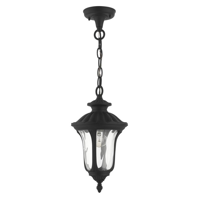 Livex Lighting Oxford 7" Wide Outdoor Mini Pendant