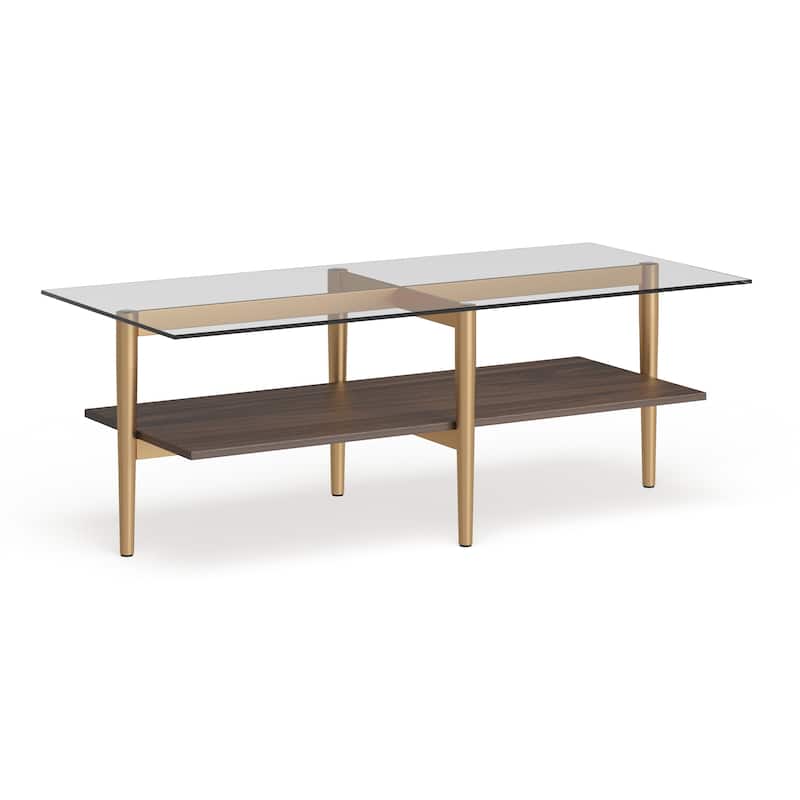 Carson Carrington Geilo Mid-Century Glam Coffee Table - Gold