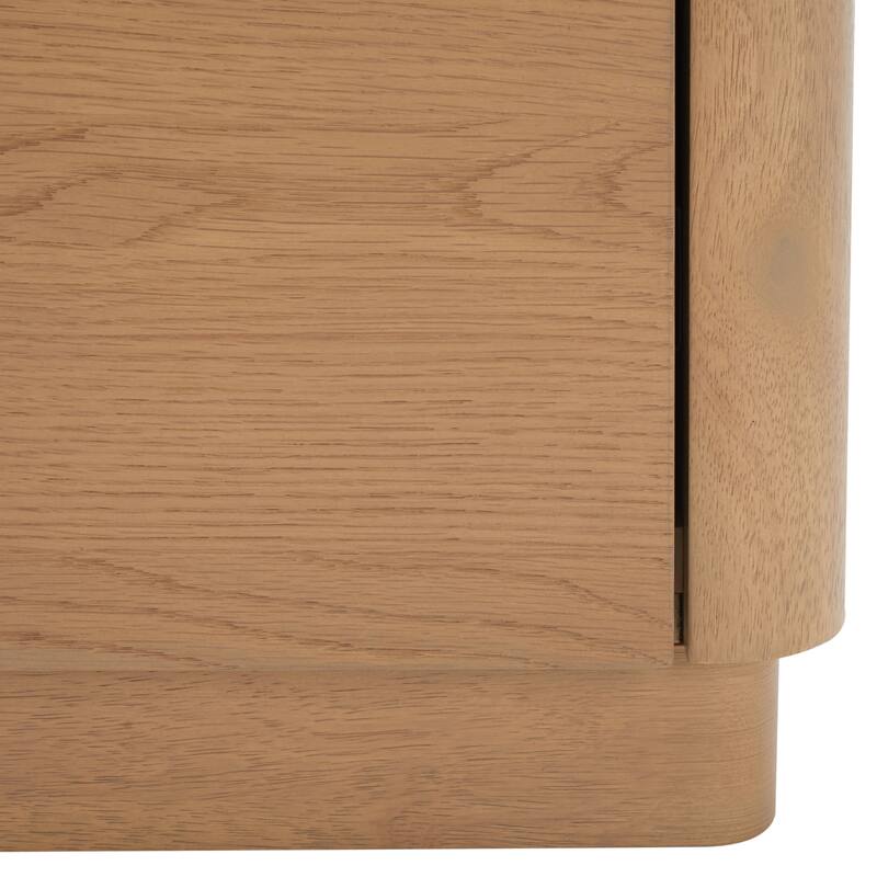 SAFAVIEH Couture Ljubica 2-Drawer Nightstand Bedside Accent Table (Fully Assembled)
