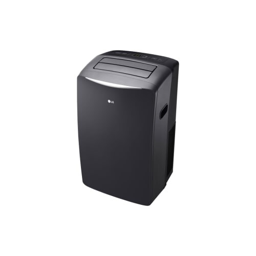 Lg Lp1411shr 14 000 Btu Portable Air Conditioner With 14 000 Btu Electric Heat 600 Sq Ft Cooling Area 10 1 Eer R 410a Refrigerant And Lcd Remote Control