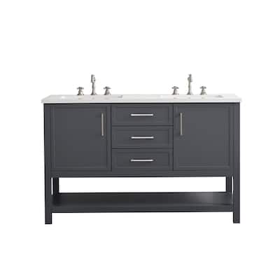 Sudio Design Arlo 54" Double Bathroom Vanity - 54" Double Sink