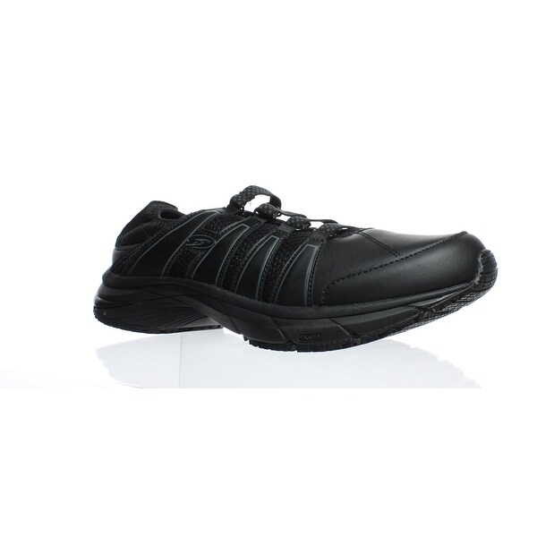 dr scholl's black leather shoes