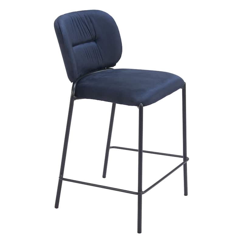 Plat Counter Stool Blue