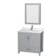 Option Gray, Chrome Trim, Giotto Quartz Top