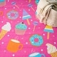 preview thumbnail 8 of 7, Nourison Imagination Indoor only Pink Ice Cream and Donuts Graphic Area Rug