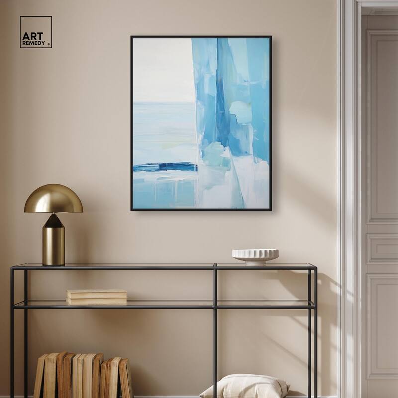 Seraphic Blues I Canvas by Art Remedy