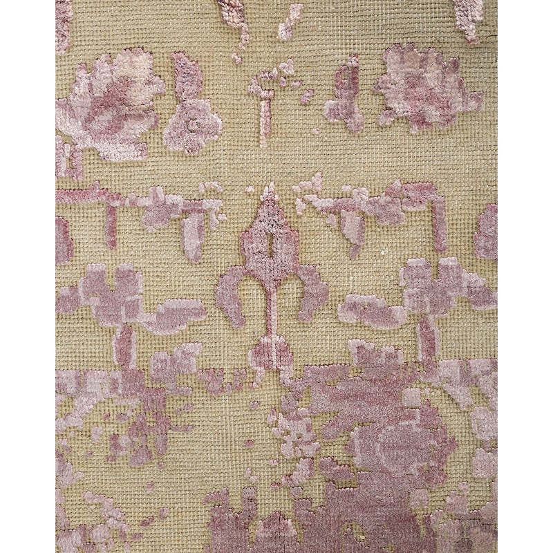 Ikat One-of-a-Kind Hand-Knotted Area Rug - Brown, 8' 10" x 12' 2" - 8' 10" x 12' 2"