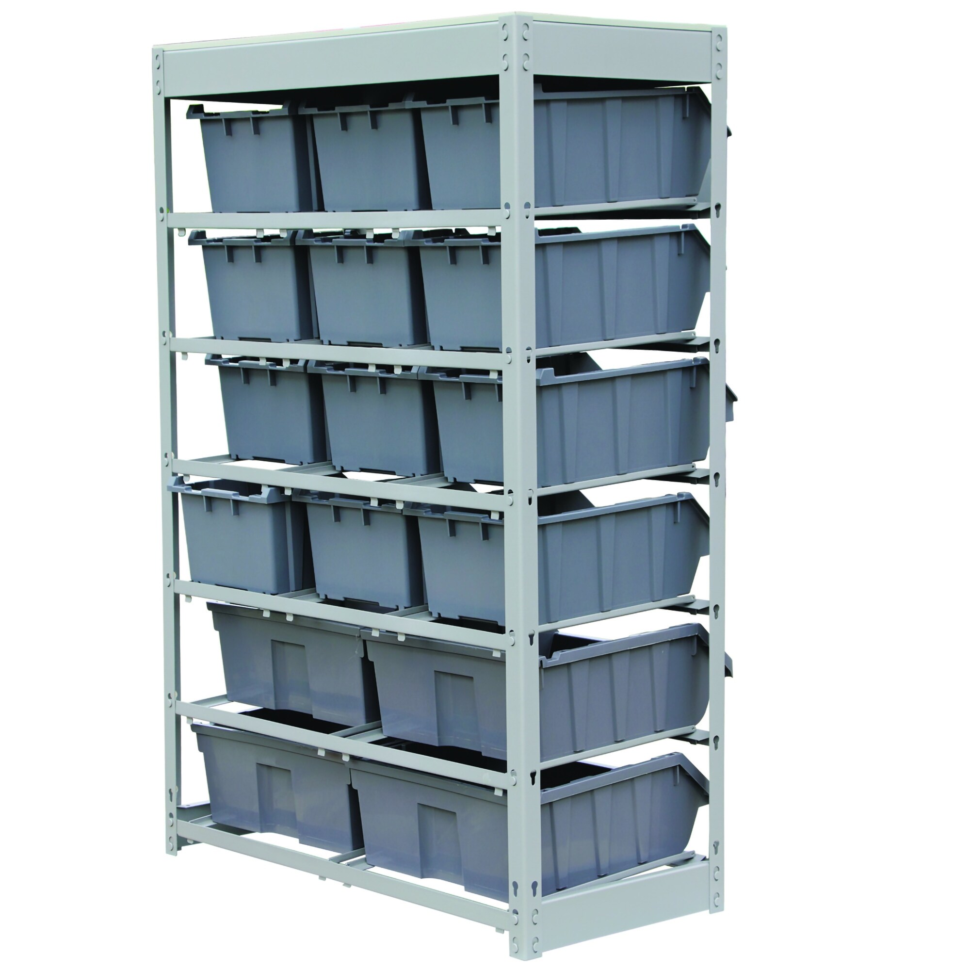 King's Rack Bin Rack Storage System Heavy Duty Steel Rack Organizer