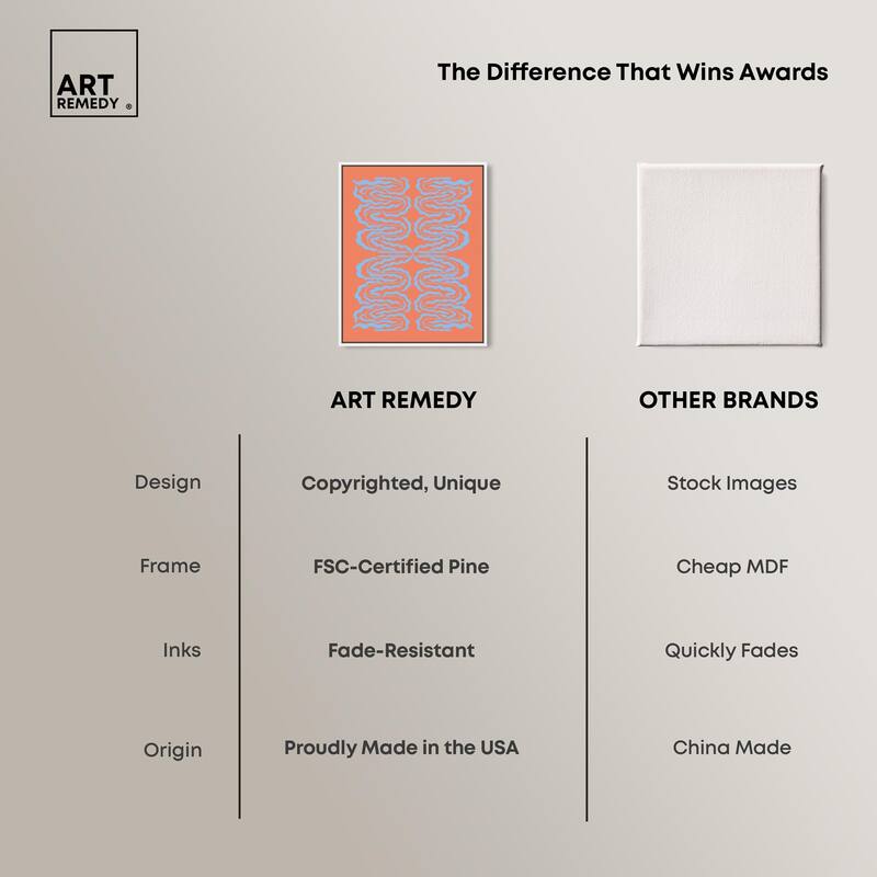 Artsy Pattern Canvas by Art Remedy