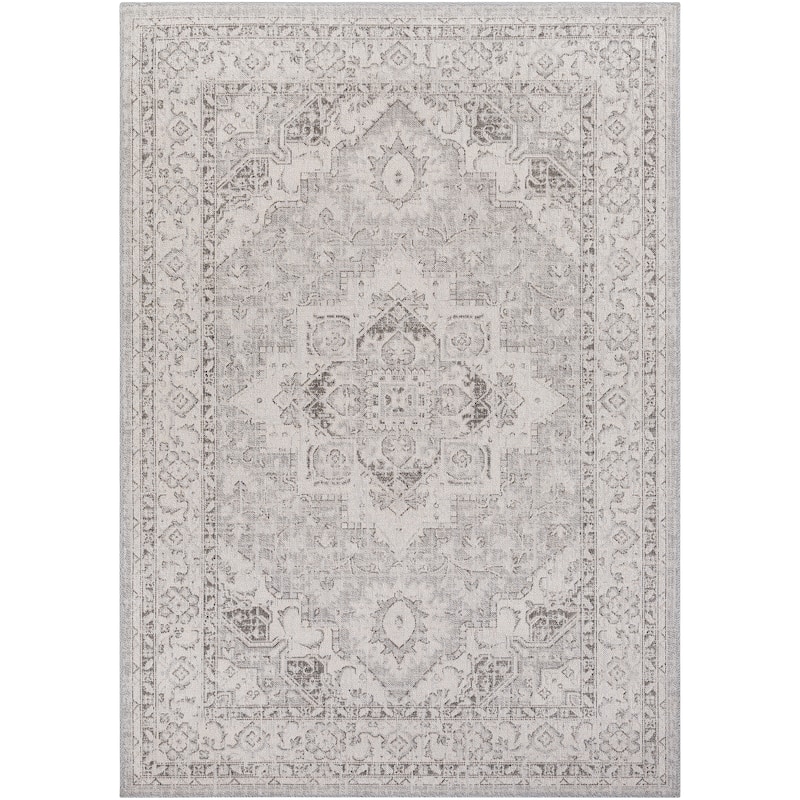 Ronald Indoor / Outdoor Medallion Area Rug