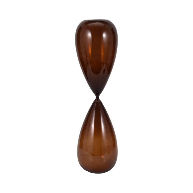 Contemporary Hourglass Sculpture for Home Decor - Stylish Decorative Object