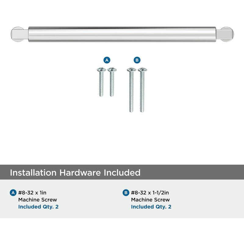 Amerock BP37486 Balon 7-9/16" Center to Center Smooth Handle Cabinet
