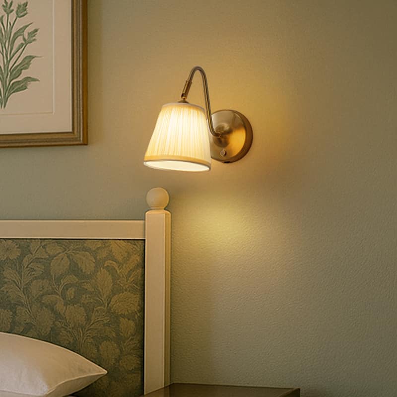 W6" Battery Operated Wall Sconces Dimmable Integrated LED Rechargeable Cordless Swing Head Wall Lamp for Bedroom