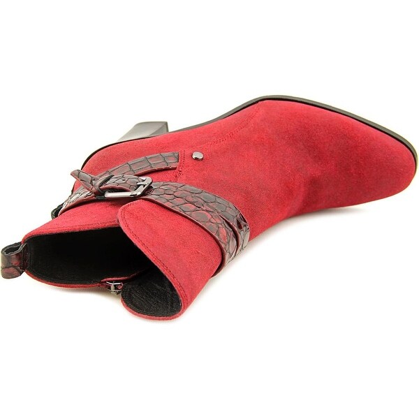 donald pliner red boots