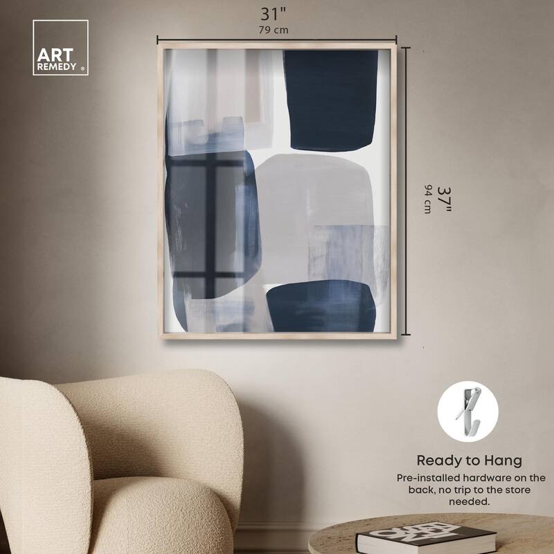 Oceanic Forms II Shadowbox by Art Remedy