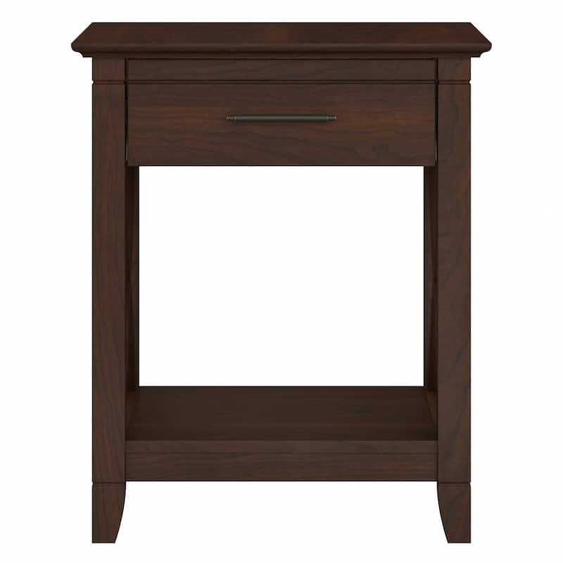 Key West Coastal Box Drawer Nightstand by Bush Furniture
