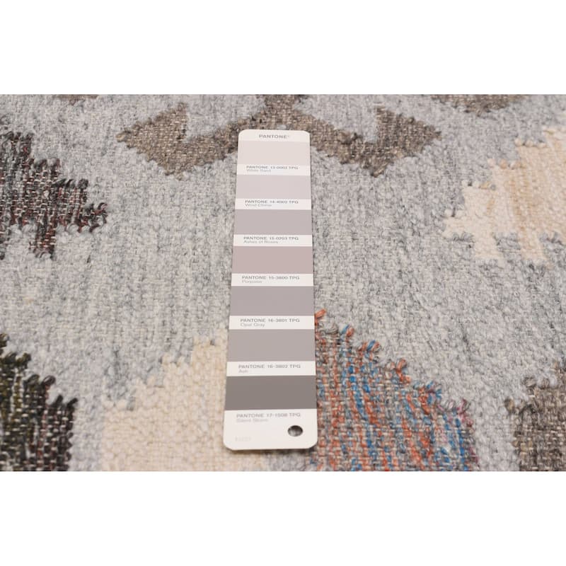 Ankara FW Grey Kilim 5'2" x 7'10" - 5'2 x 7'10