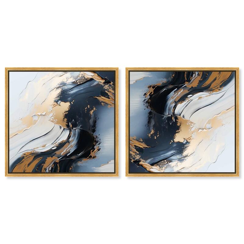 Stitched Eiffel Tower Bow Canvas by Art Remedy - 16" x 20" - Black