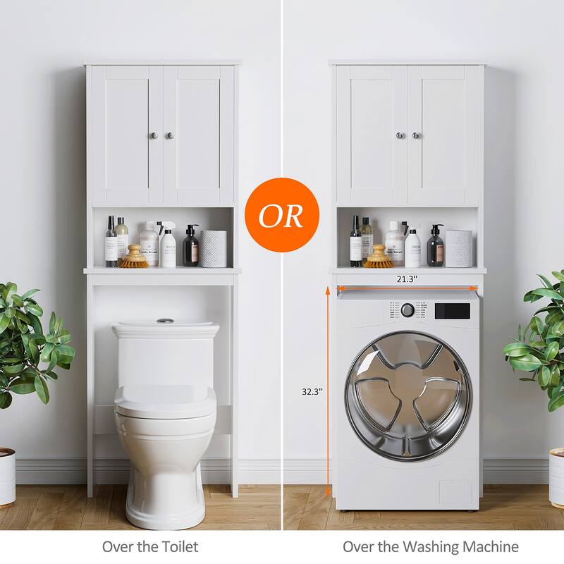 Futzca Over The Toilet Storage Cabinet