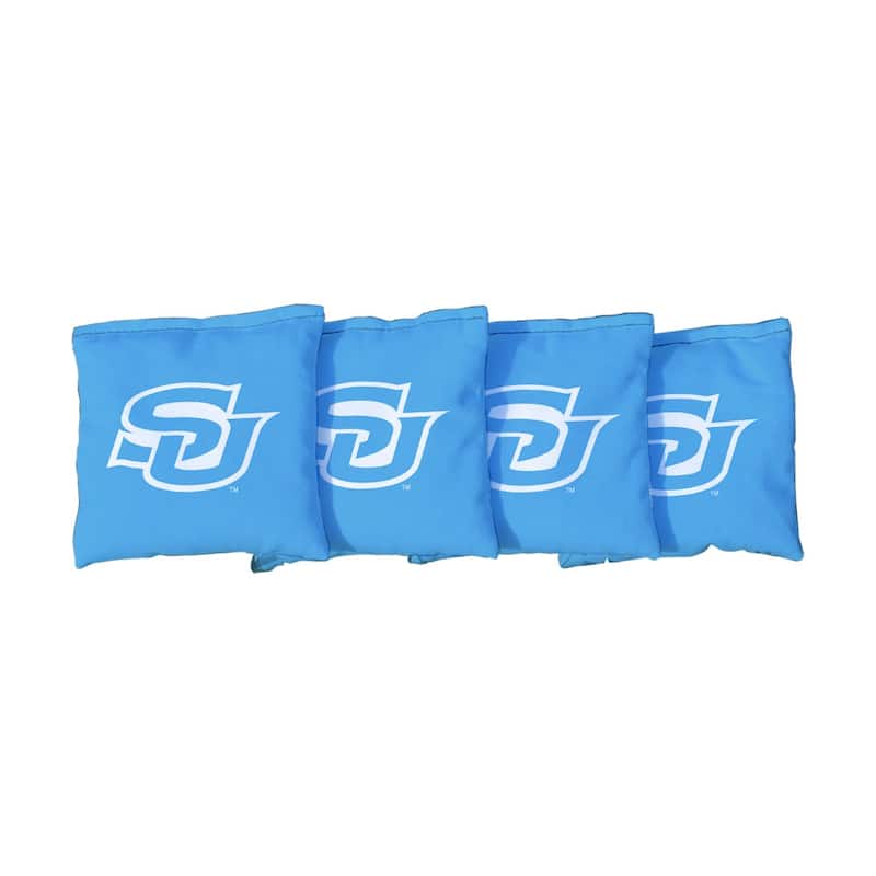 Southern Jaguars Blue Cornhole Bags - All-Weather Resin Filled