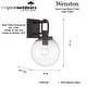 preview thumbnail 8 of 7, The Great Outdoors 73360 Wenston 13" Tall Outdoor Wall Sconce with