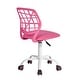 preview thumbnail 38 of 54, HomyLin Armless Home Office Task Chair Kids Desk Chair Mid-Back
