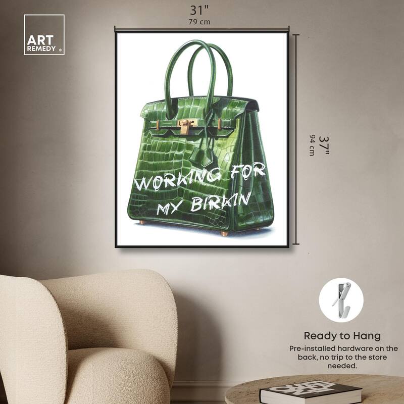 Doll Memories - Greeny Dream Canvas by Art Remedy