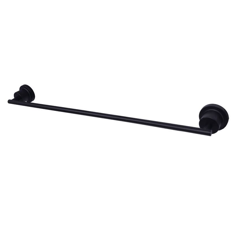 Kingston Brass Concord 24" Towel Bar - Matte Black