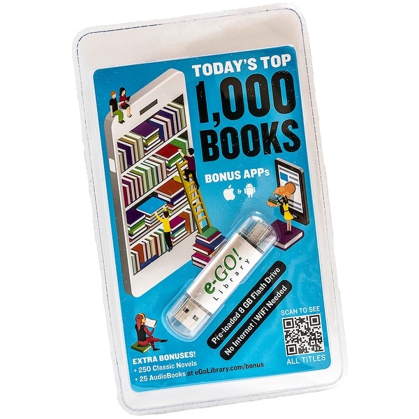 Today's Top 1,000 Books plus 250 Bonus Classics - e-GO! Library