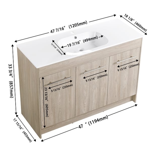 48 Inch Freestanding Bathroom Vanity Bed Bath & Beyond 37888278