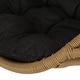 preview thumbnail 13 of 14, Orville Outdoor and Indoor Wicker Hanging Chair (NO STAND) by Christopher Knight Home