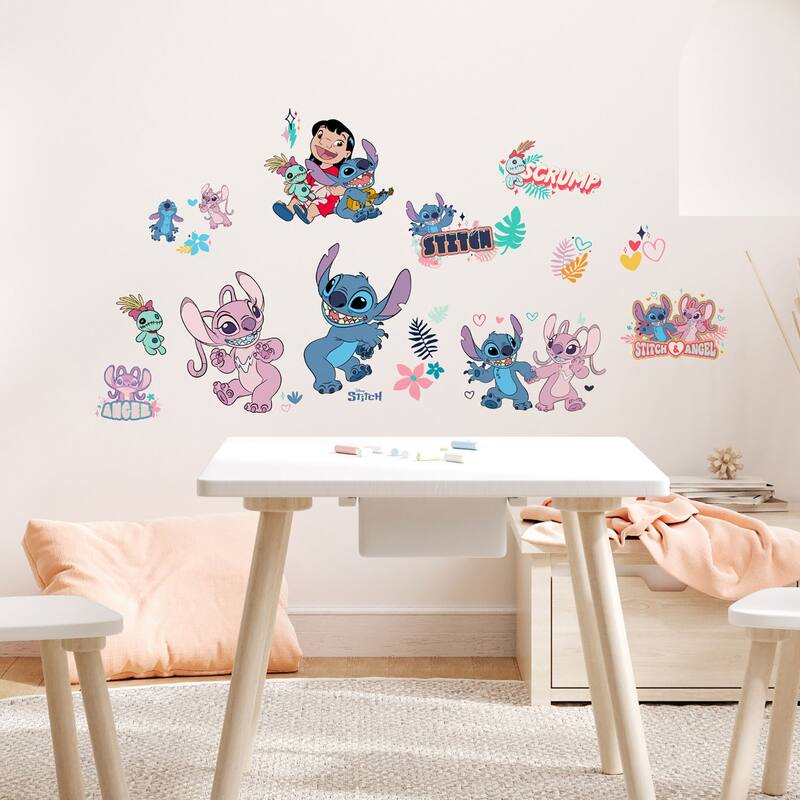 RoomMates Disney Stitch and Angel Wall Decals