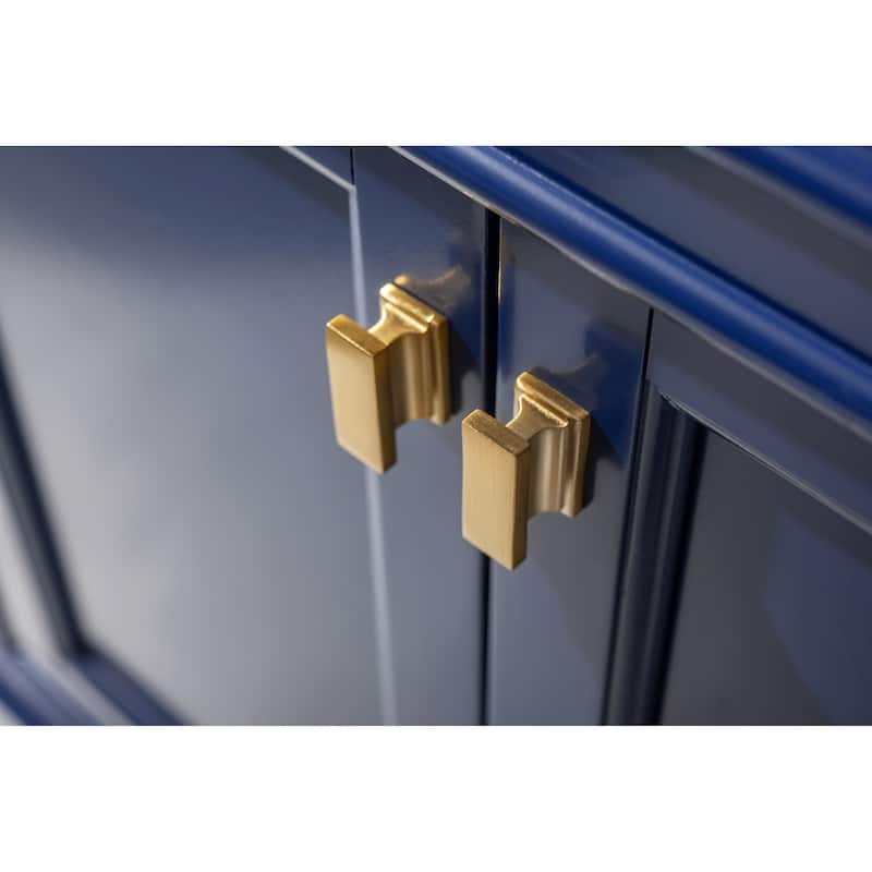 Milano 72" Double Vanity in Blue