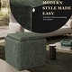 preview thumbnail 5 of 15, HomePop Storage Ottoman with Tray Top