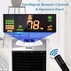 preview thumbnail 5 of 6, Air Cooler and Heater, Compact Portable Air Conditioner with Fan Filter Humidifier Ice Crystal Box Remote Control - White