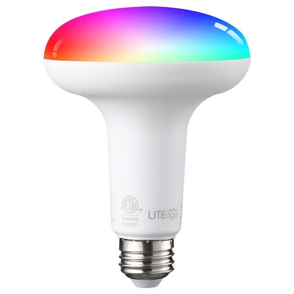 BR30 Smart Light Bulb WiFi & Bluetooth RGBCW for Alexa/Google/Siri 1PACK - - 34481045