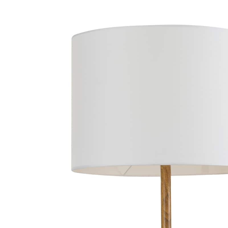 Carson Carrington Hjularod 65-inch Faux Wood Floor Lamp