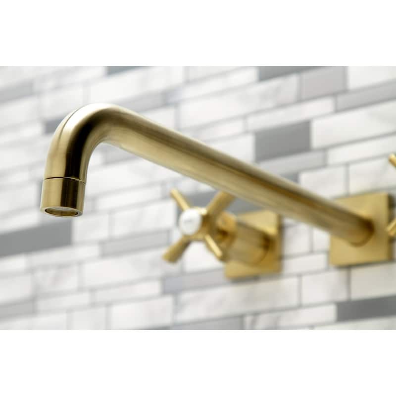 Kingston Brass Millennium Wall Mounted Roman Tub Filler