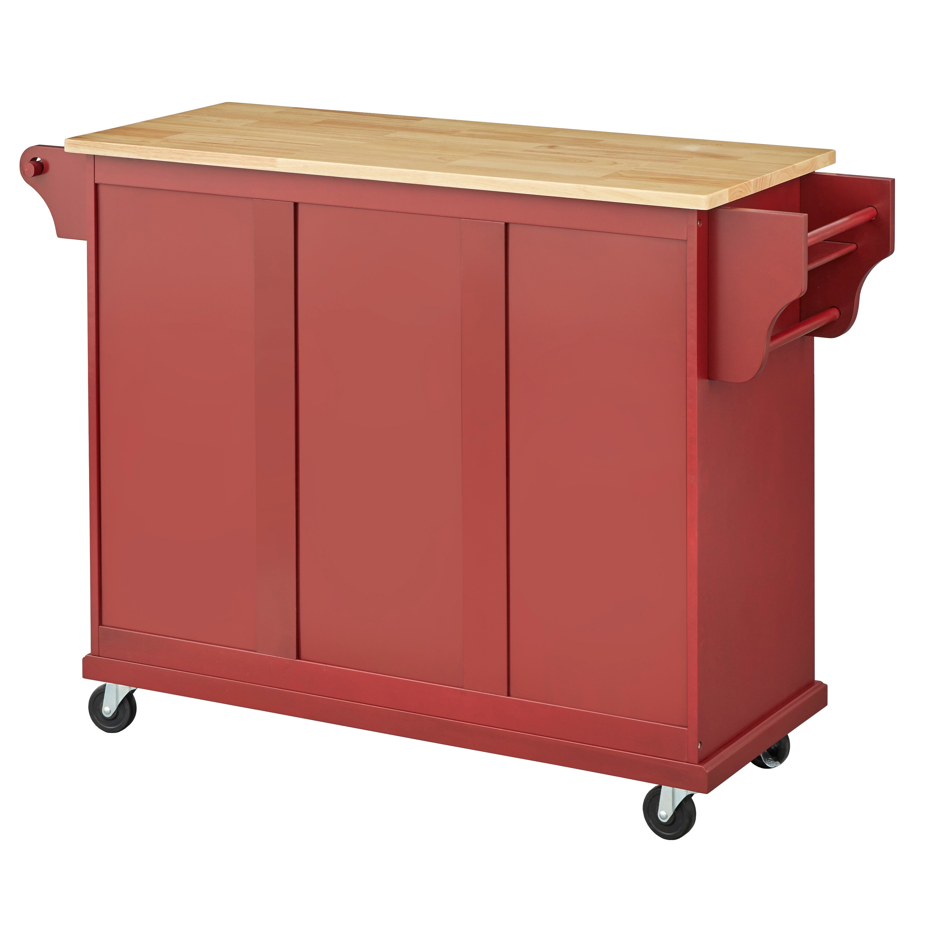 Simple Living Georgia Kitchen Cart - Overstock - 30992405