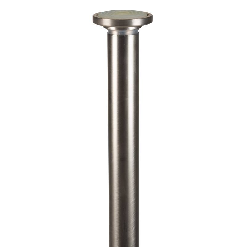Home Details 24"-42" Adjustable Tension Curtain Rod - 24" x 42" - Satin