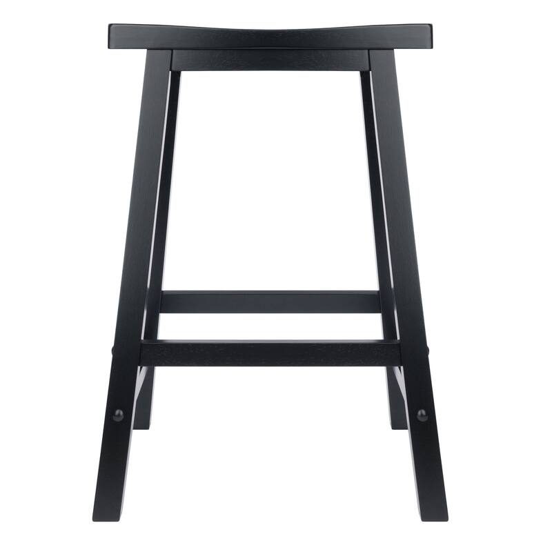 Saddle Seat Counter Stool - 17.48 x 14.47 x 24 inches