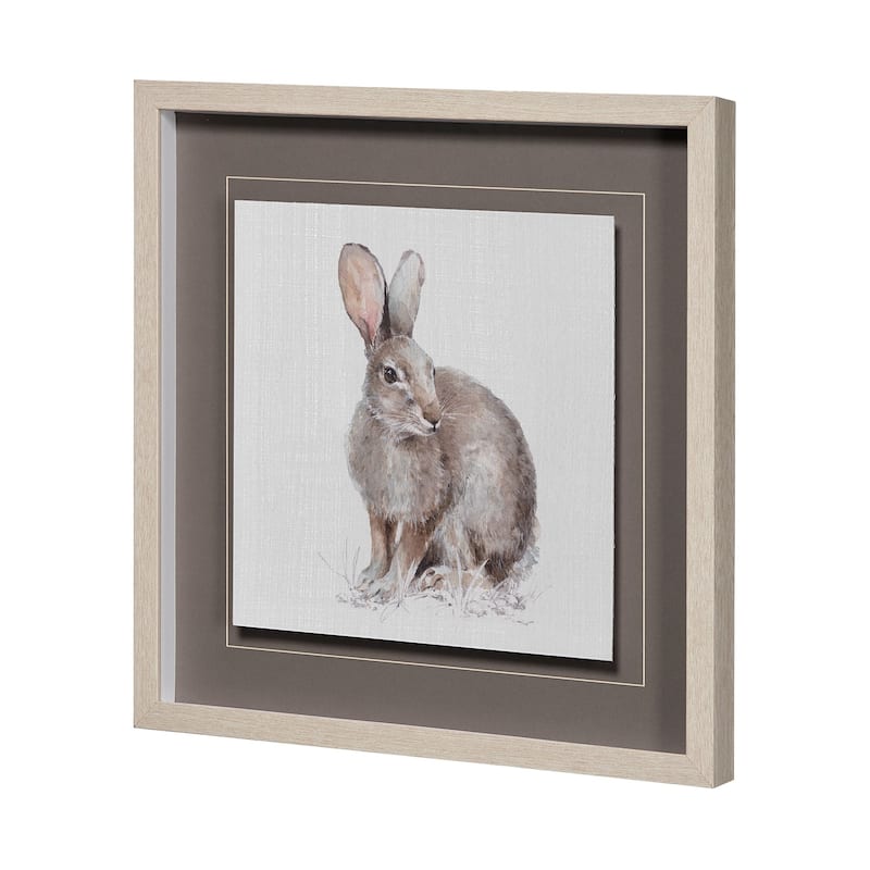 Forest Friends VIII (Hare) Framed Art Print