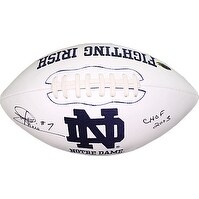 Shop Joe Theismann Signed Notre Dame Fighting Irish White Logo Football 7 Chof 2003 Overstock 19871287
