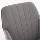preview thumbnail 27 of 60, Velvet Home Office Chair, Ergonomic Swivel Study Desk Chair, Upholstered Vanity Chair with Backrest Seat and Metal Base