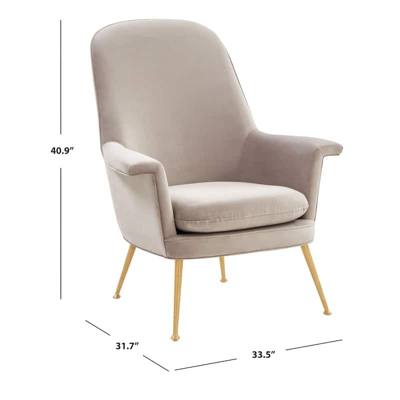 SAFAVIEH Couture Sinead Arm Chair - 33Wx32Dx41H