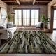 preview thumbnail 8 of 44, Premium Washable Super Soft Modern Contemporary Mayfield Rug Brown - 10' x 14'