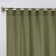 preview thumbnail 40 of 198, Superior Solid Machine Washable Room Darkening Curtains with Back Tabs, Set of 2