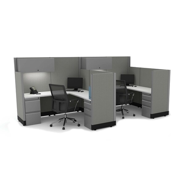 Modern Office Furniture 53-67H 2pack Inline Unpowered. Opens flyout.
