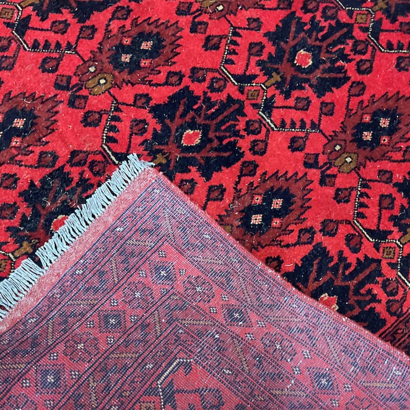 HERAT ORIENTAL Handmade Khall Mohammadi Wool Rug - 4'1" x 6'6"
